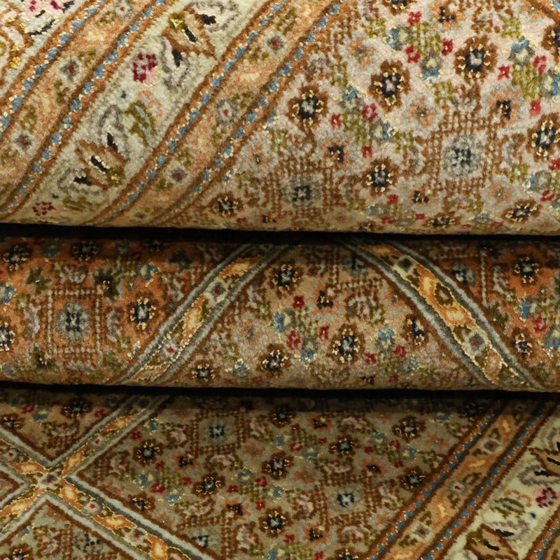 Perserteppich - Täbriz - Royal - 208 x 149 cm - dunkelbeige