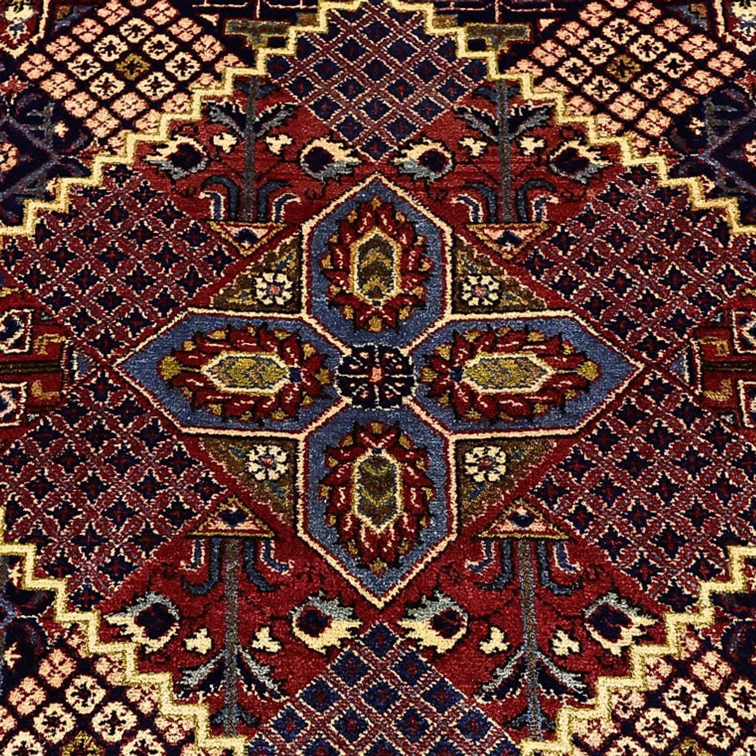 Perserteppich - Keshan - 211 x 143 cm - dunkelblau