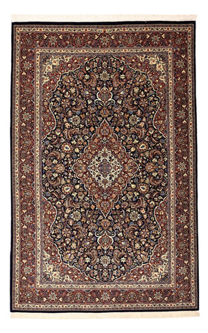 Perserteppich - Keshan - 203 x 132 cm - dunkelblau