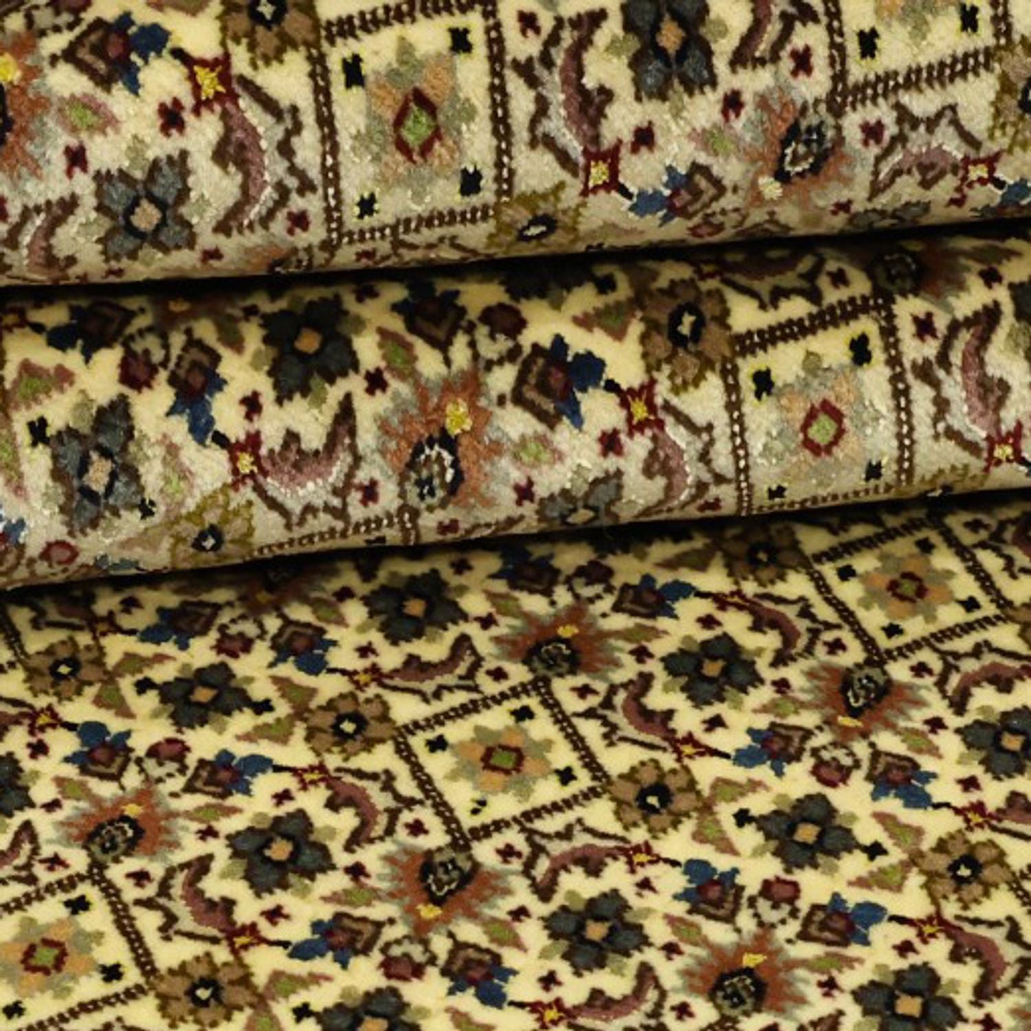 Perserteppich - Täbriz - Royal - Royal - 289 x 200 cm - dunkelbeige