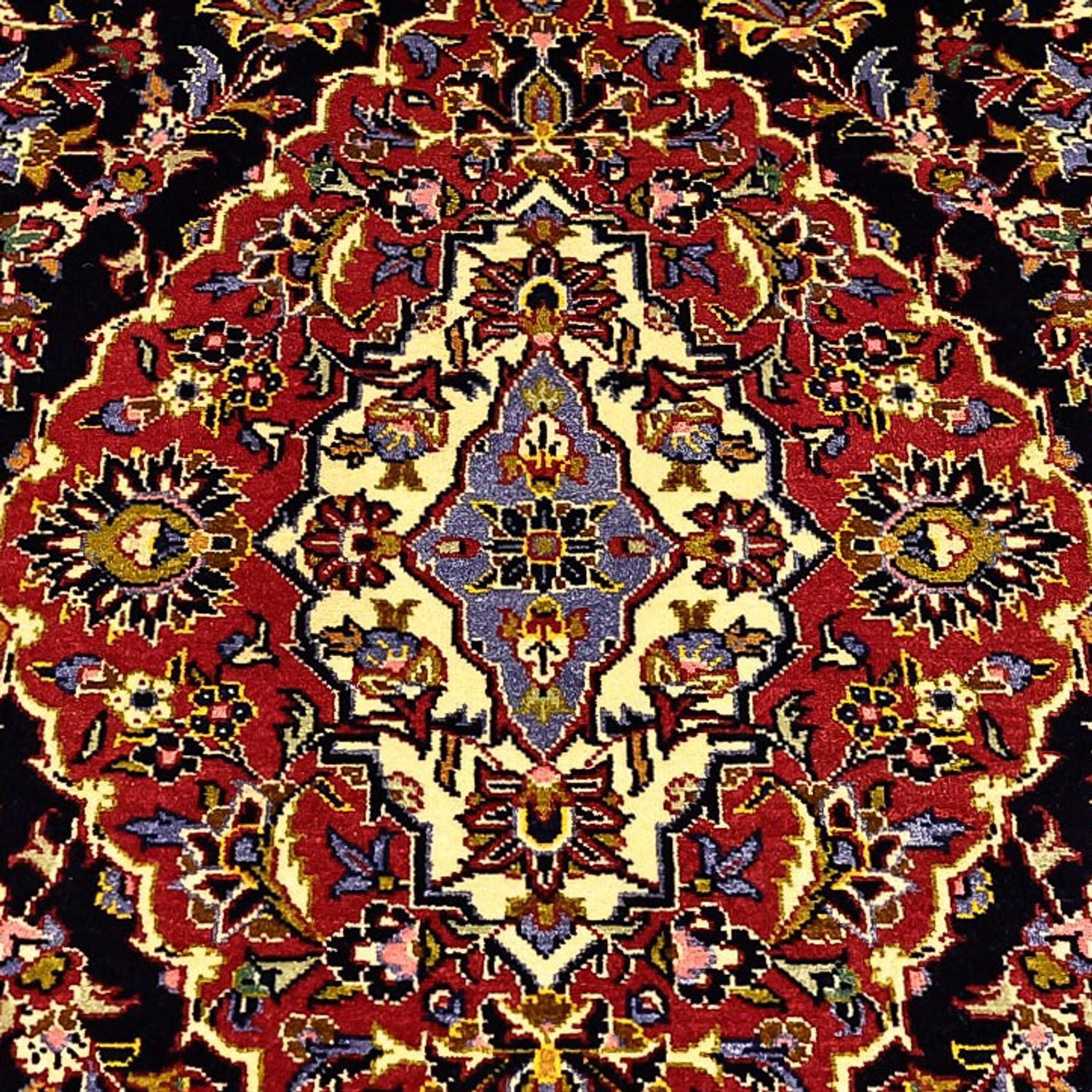 Perserteppich - Keshan - 208 x 139 cm - dunkelrot