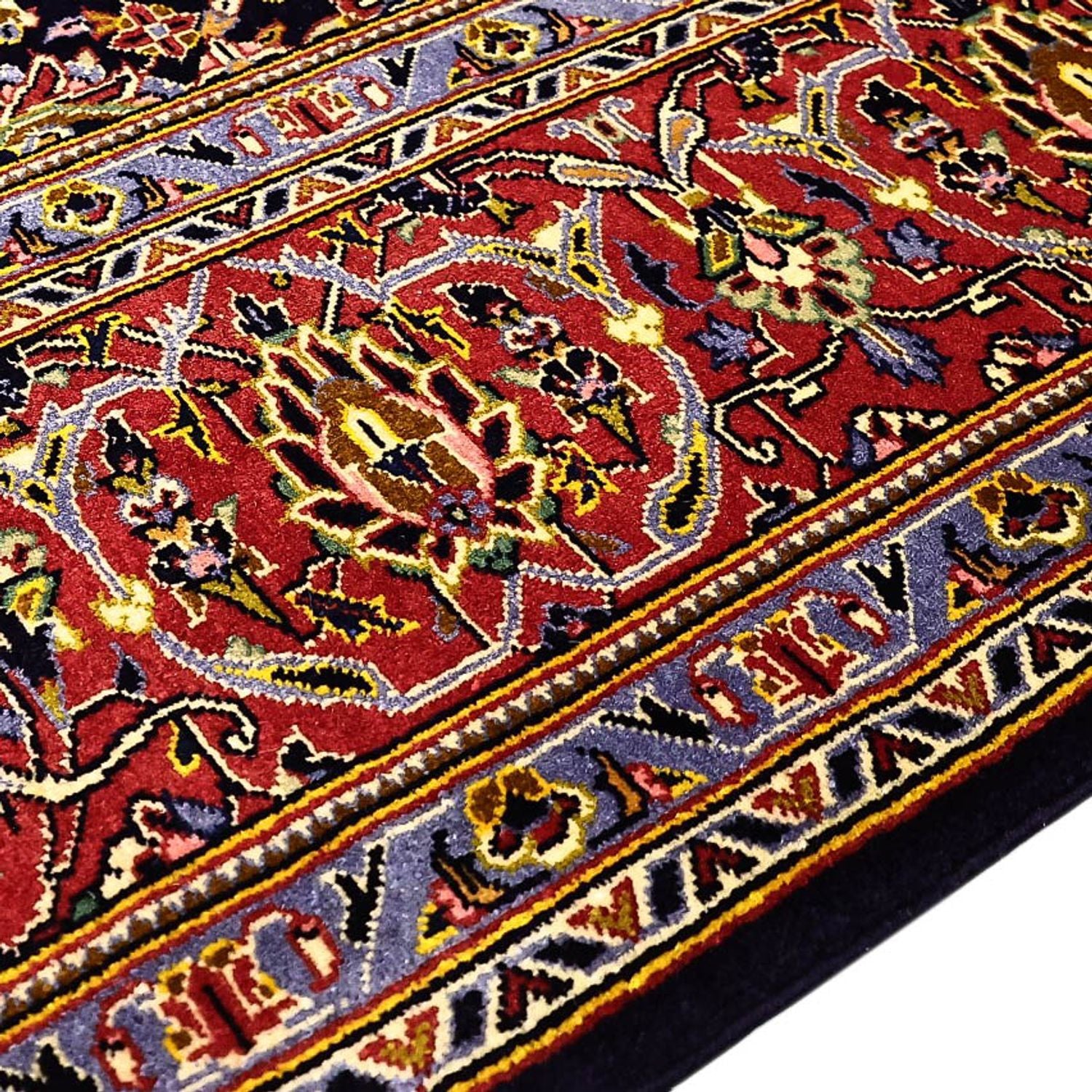 Perserteppich - Keshan - 208 x 139 cm - dunkelrot