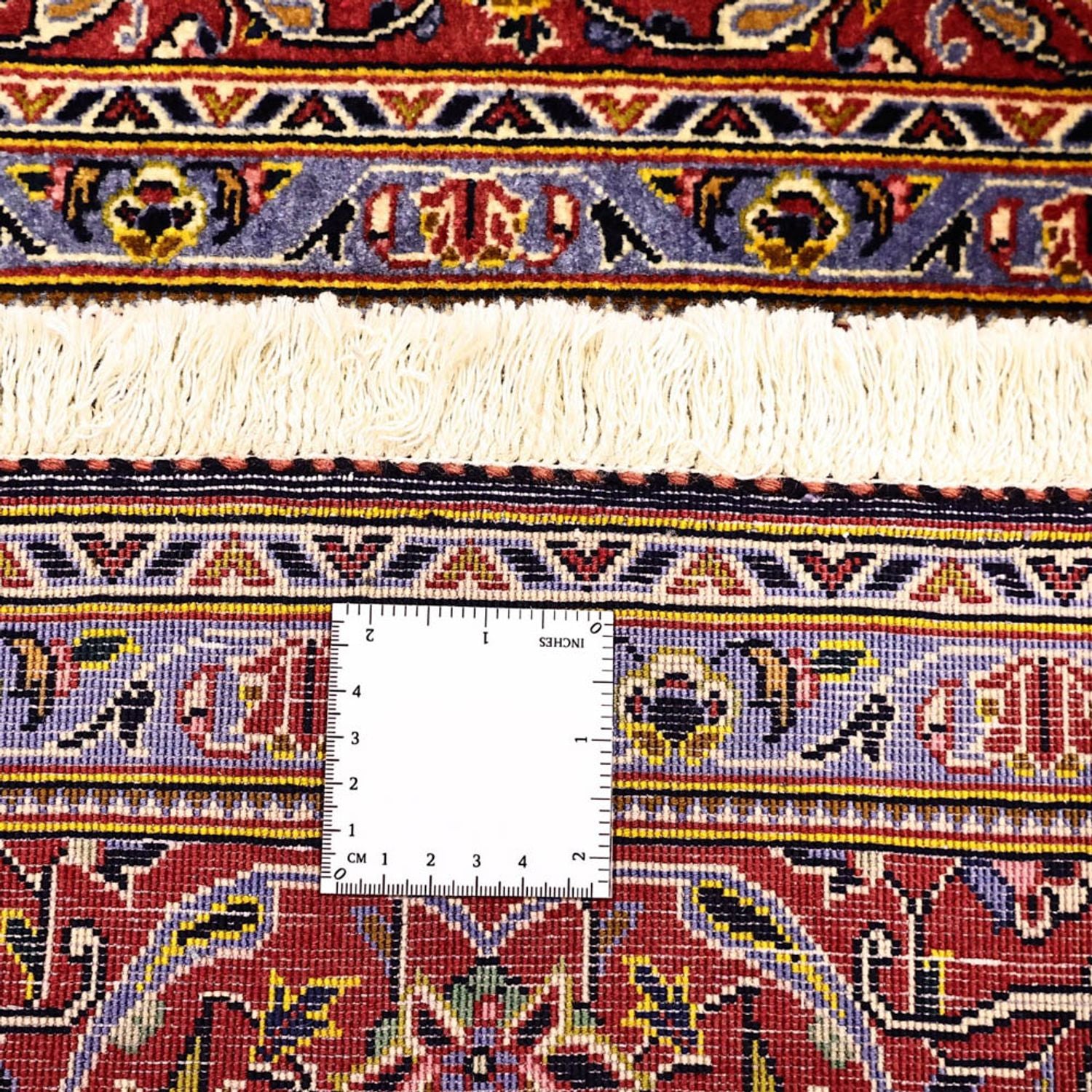 Perserteppich - Keshan - 208 x 139 cm - dunkelrot