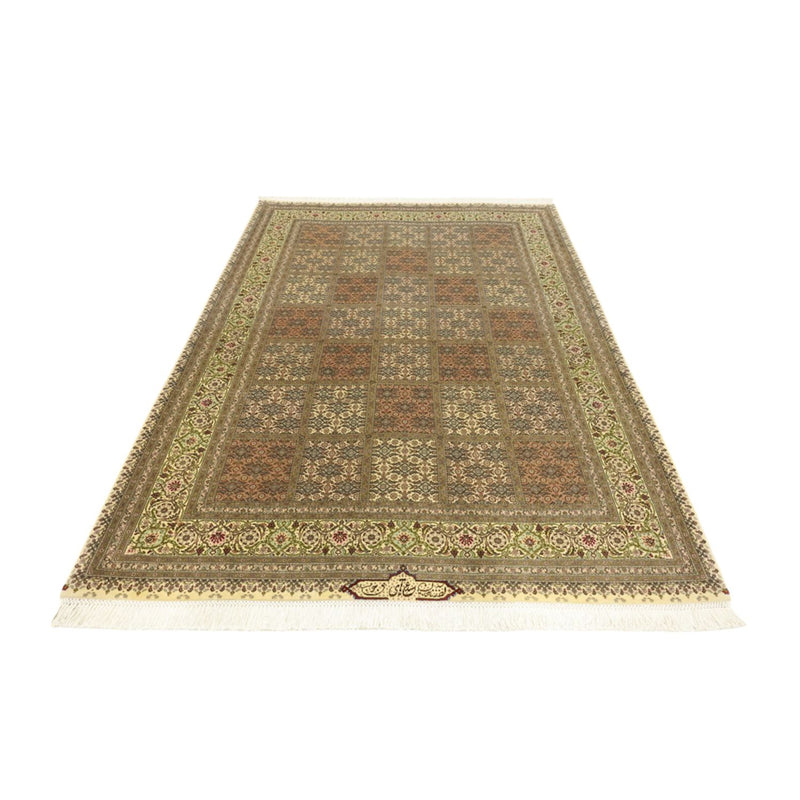 Perserteppich - Täbriz - Royal - Royal - 207 x 152 cm - dunkelbeige