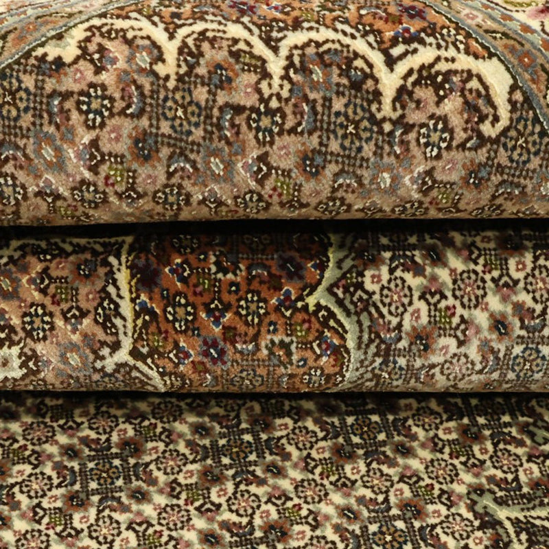 Perserteppich - Täbriz - Royal - Royal - 197 x 154 cm - dunkelbeige