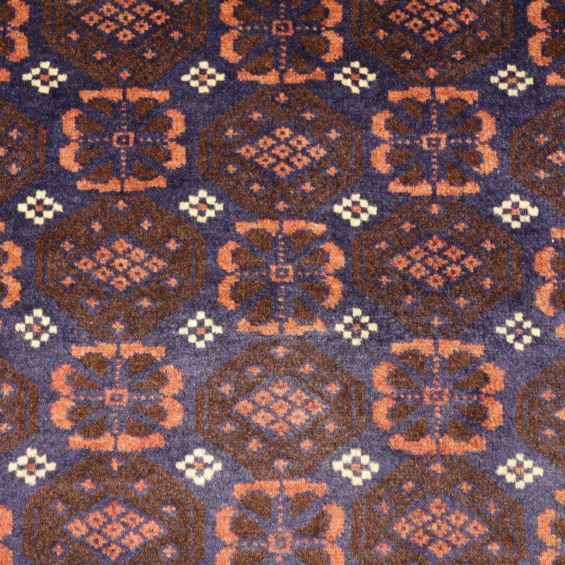 Läufer Belutsch - 185 x 100 cm - dunkelblau