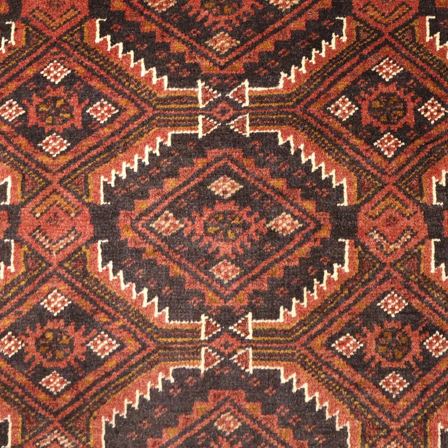 Läufer Belutsch - 192 x 98 cm - dunkelrot