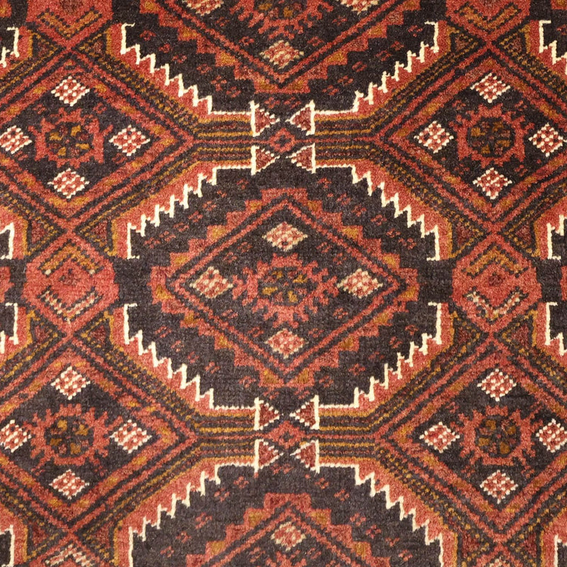 Läufer Belutsch - 192 x 98 cm - dunkelrot