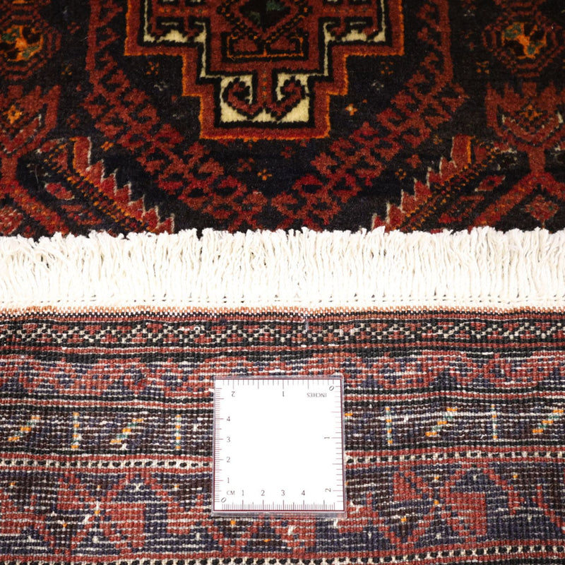 Läufer Belutsch - 194 x 97 cm - dunkelrot