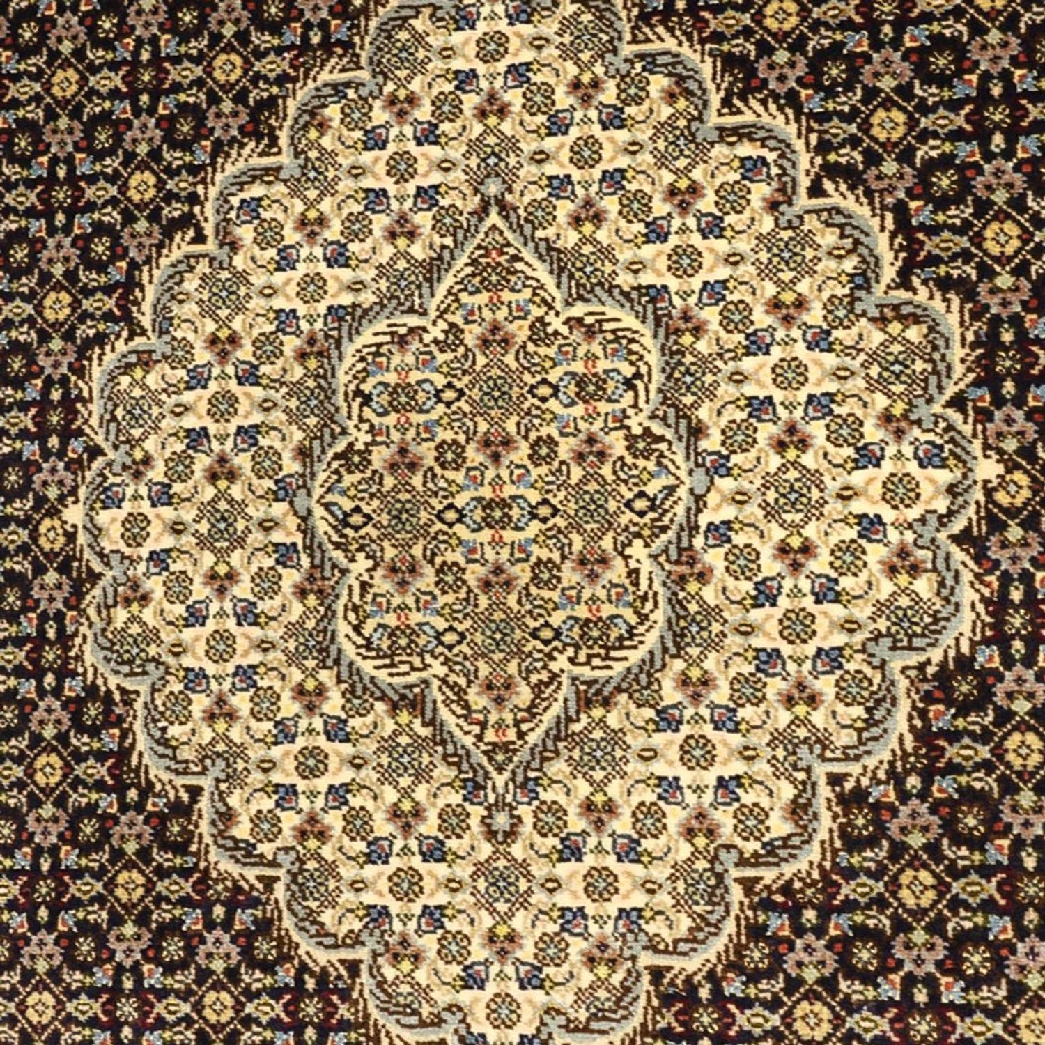 Perserteppich - Täbriz - Royal - 146 x 102 cm - dunkelgrün