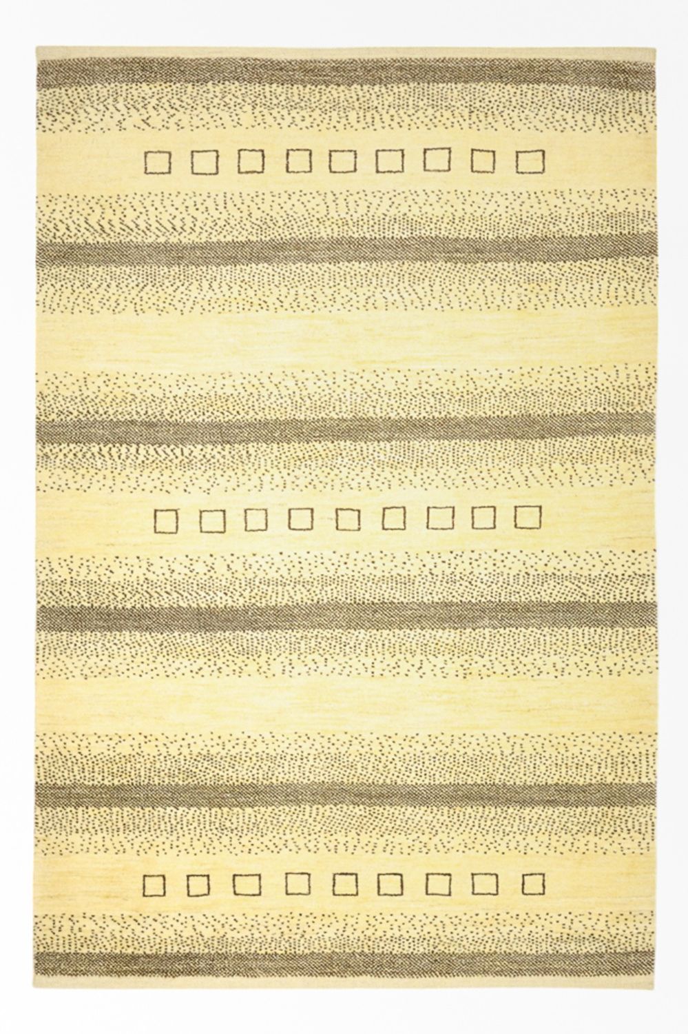 Gabbeh Teppich - Loribaft Perser - 173 x 118 cm - beige