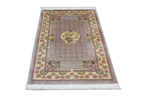 China Teppich 153 x 91 cm - braun