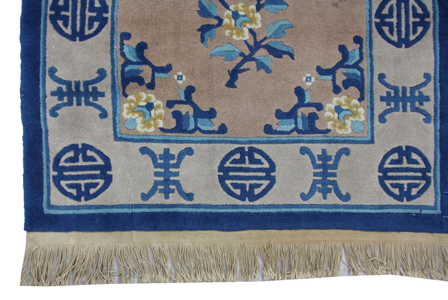 China Teppich 152 x 91 cm - blau