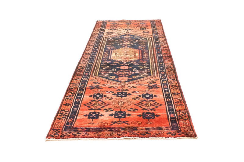 Perserteppich - Nomadic 300 x 112 cm - blau