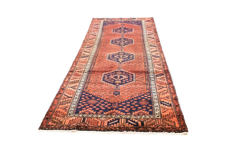 Perserteppich - Nomadic 316 x 118 cm - blau