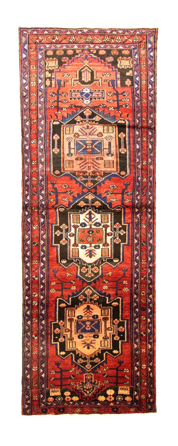 Perserteppich - Nomadic 312 x 106 cm - rot