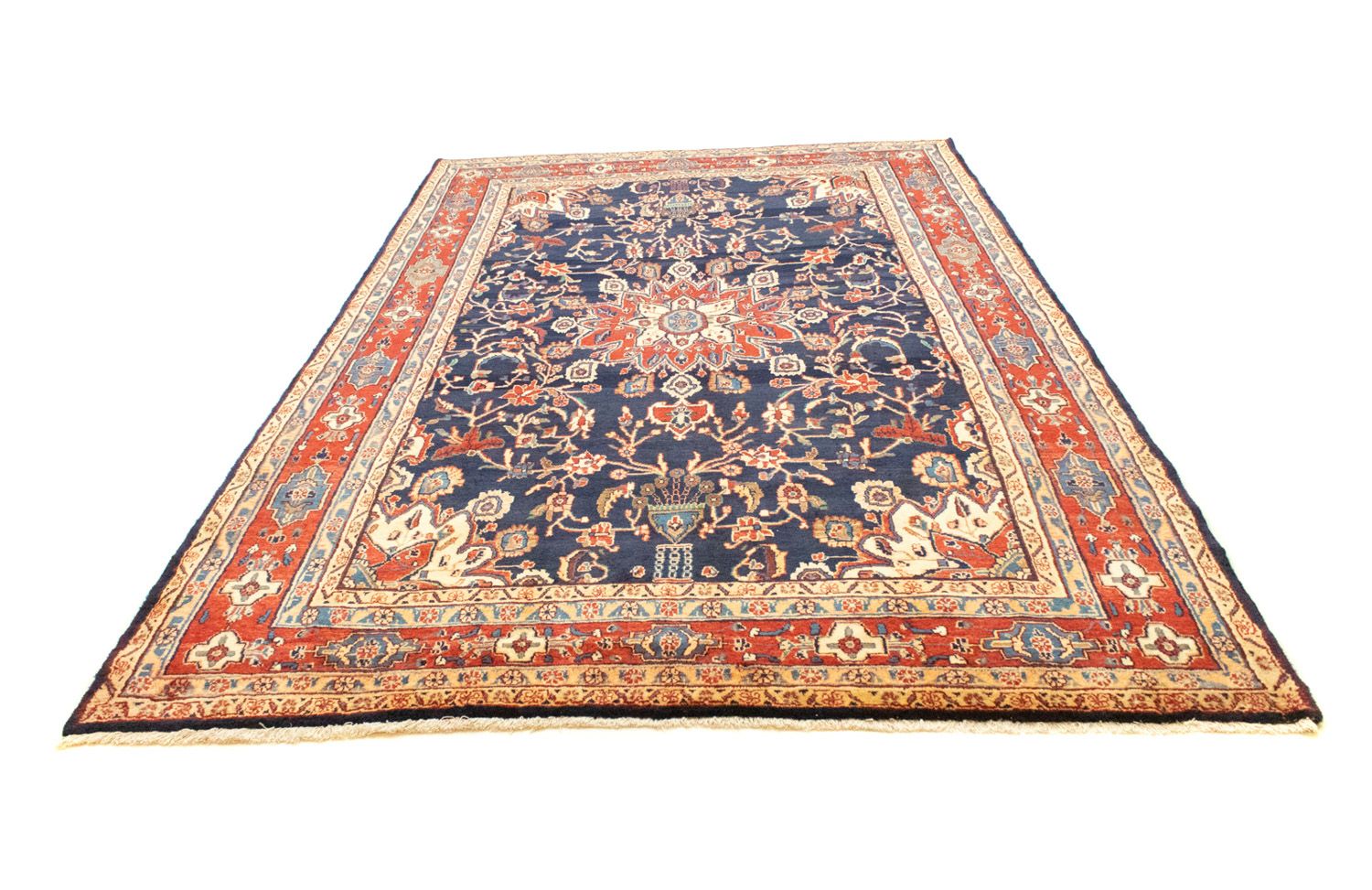 Perserteppich - Nomadic 317 x 203 cm - blau
