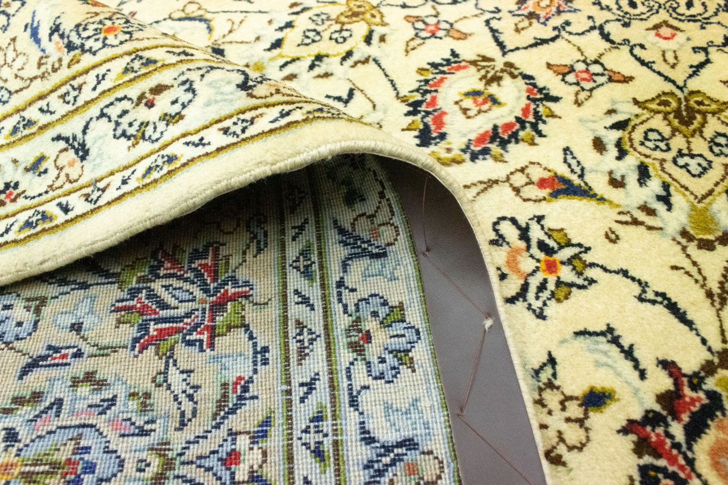 Perserteppich - Keshan 350 x 252 cm - beige