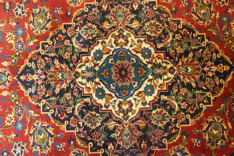 Perserteppich - Keshan 410 x 310 cm - rot