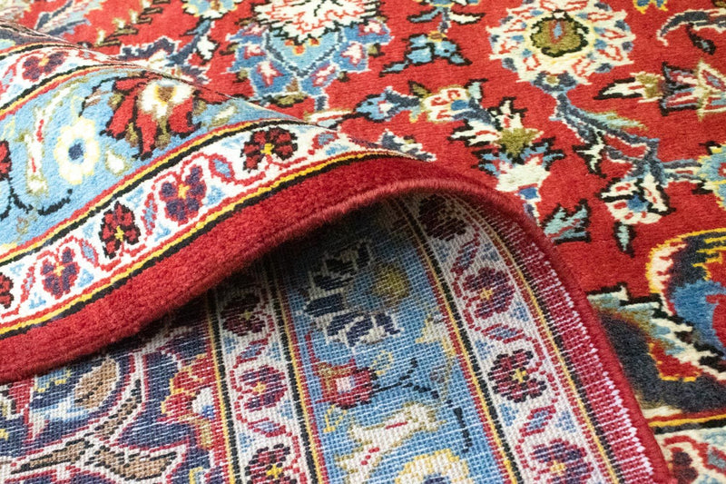 Perserteppich - Keshan 384 x 280 cm - rot