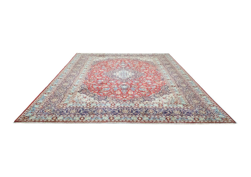 Perserteppich - Keshan 384 x 280 cm - rot