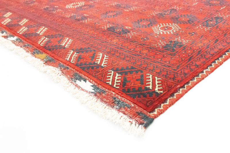 Afghan Teppich - Buchara 294 x 200 cm - dunkelrot