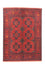 Afghan Teppich - Kunduz 142 x 103 cm - rot