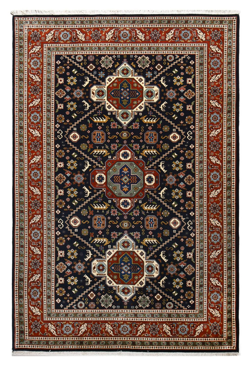 Perserteppich - Nomadic - 290 x 196 cm - rot