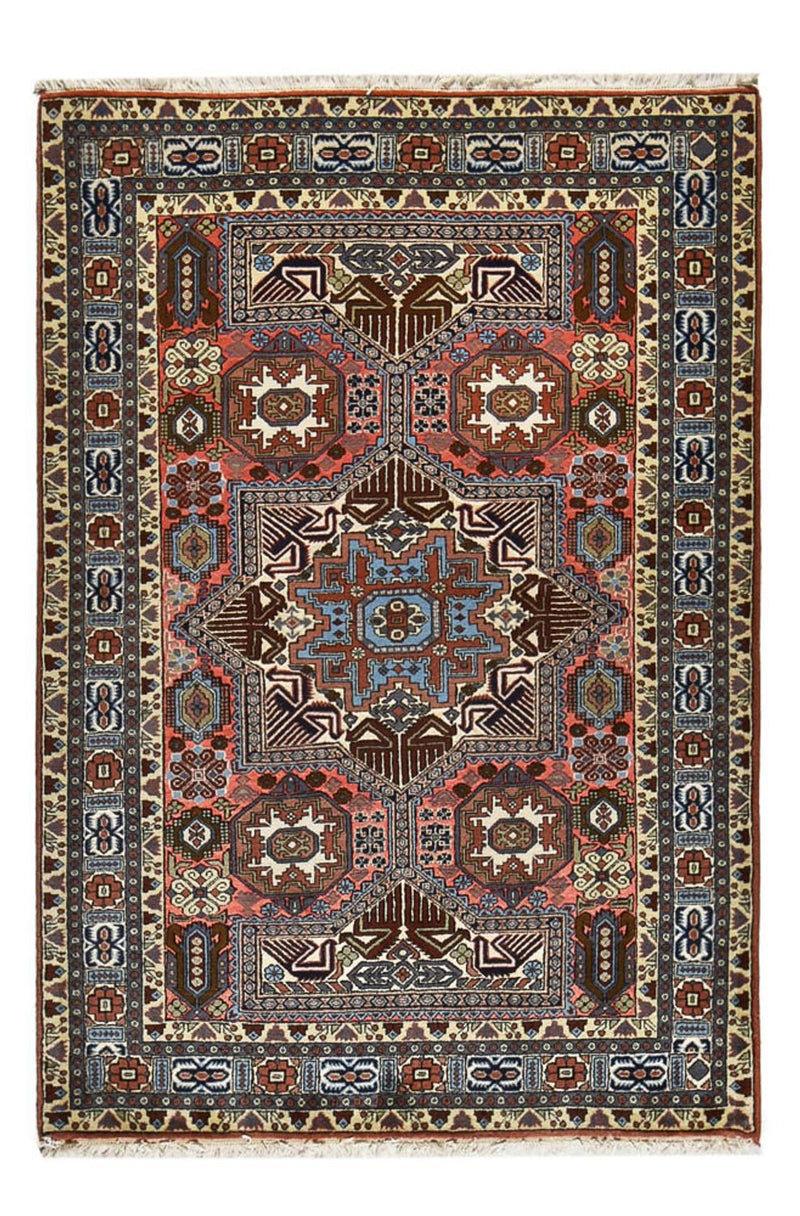 Perserteppich - Nomadic - 198 x 135 cm - mehrfarbig