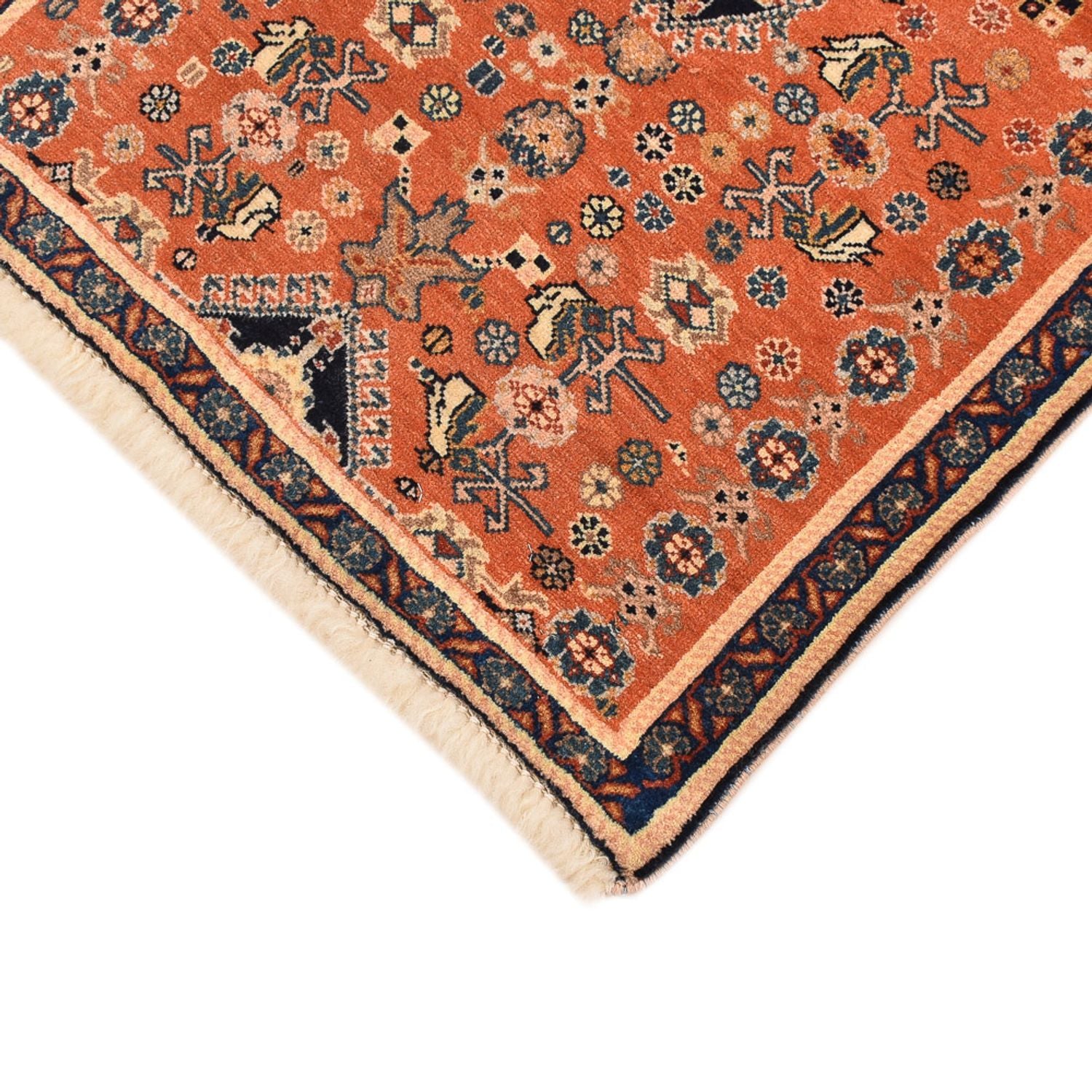 Perserteppich - Nomadic - 124 x 64 cm - orange