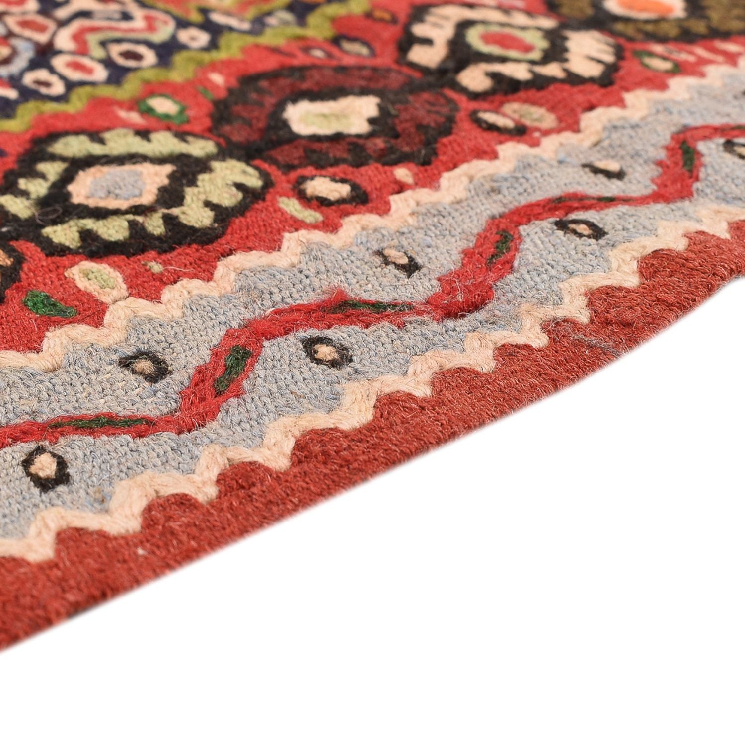 Kelim Teppich - Oriental - 150 x 118 cm - terrakotta