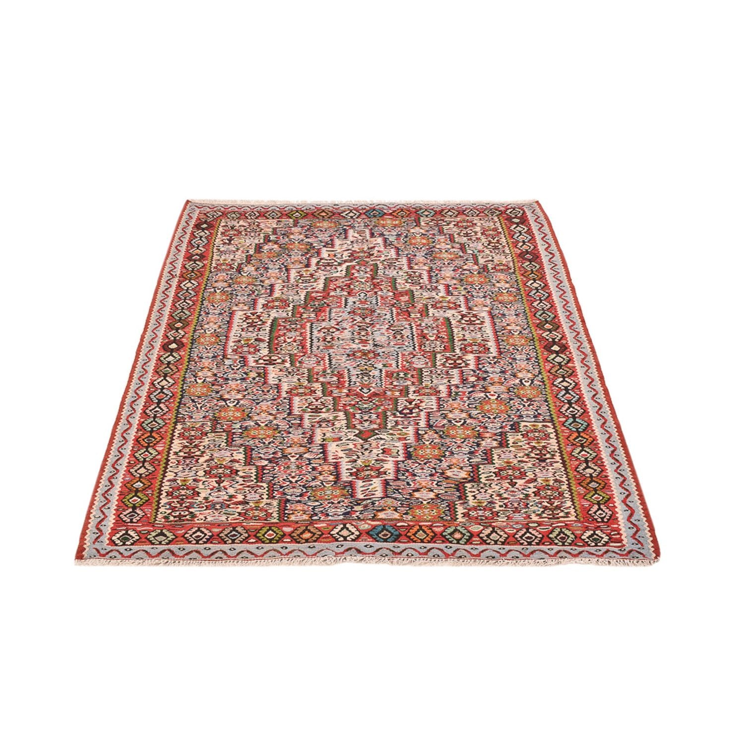 Kelim Teppich - Oriental - 150 x 118 cm - terrakotta