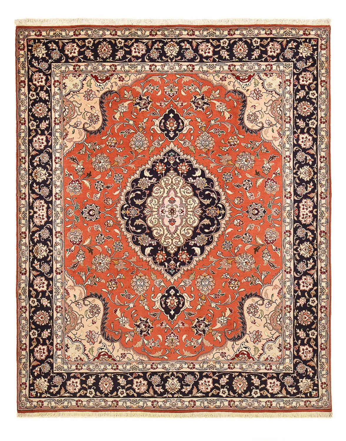 Perserteppich - Täbriz - Royal - 260 x 200 cm - hellrot