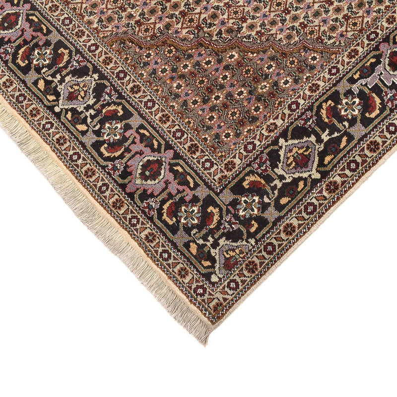 Perserteppich - Täbriz - Royal quadratisch  - 204 x 204 cm - braun