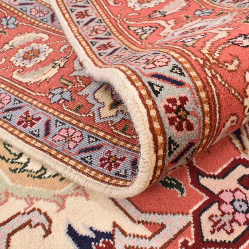 Perserteppich - Täbriz - Royal quadratisch  - 216 x 195 cm - creme