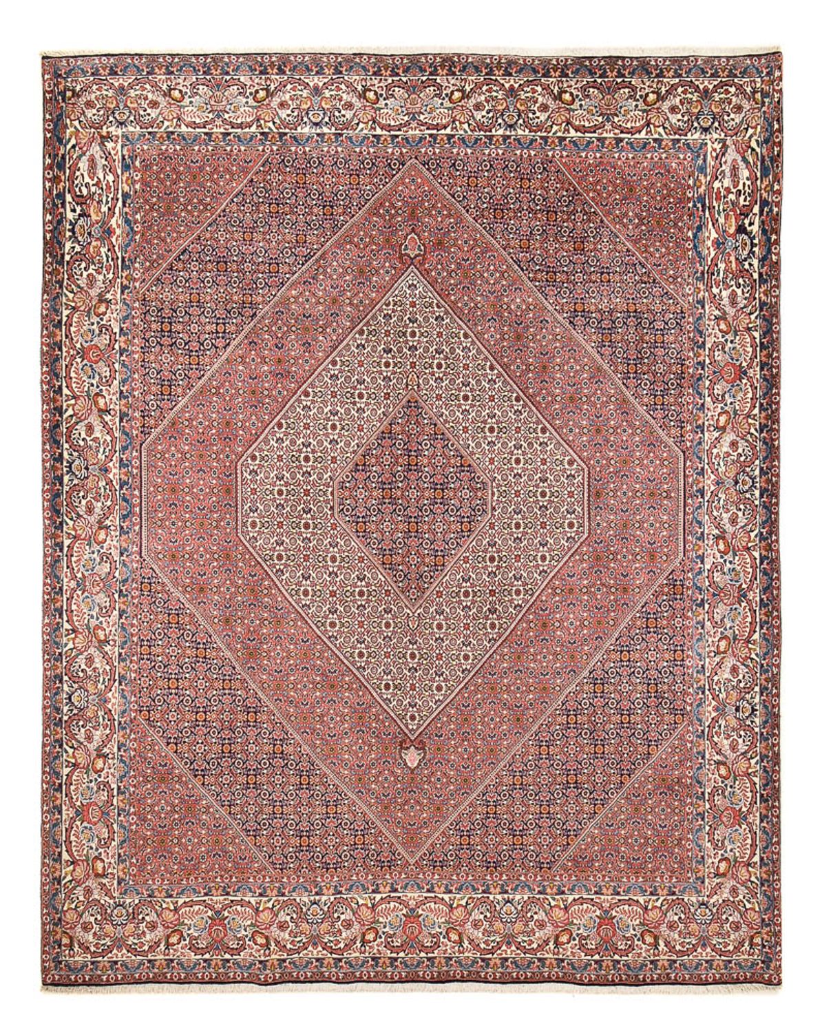 Perserteppich - Bidjar - 378 x 307 cm - terrakotta