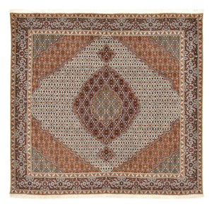 Perserteppich - Täbriz - Royal quadratisch  - 203 x 200 cm - sand