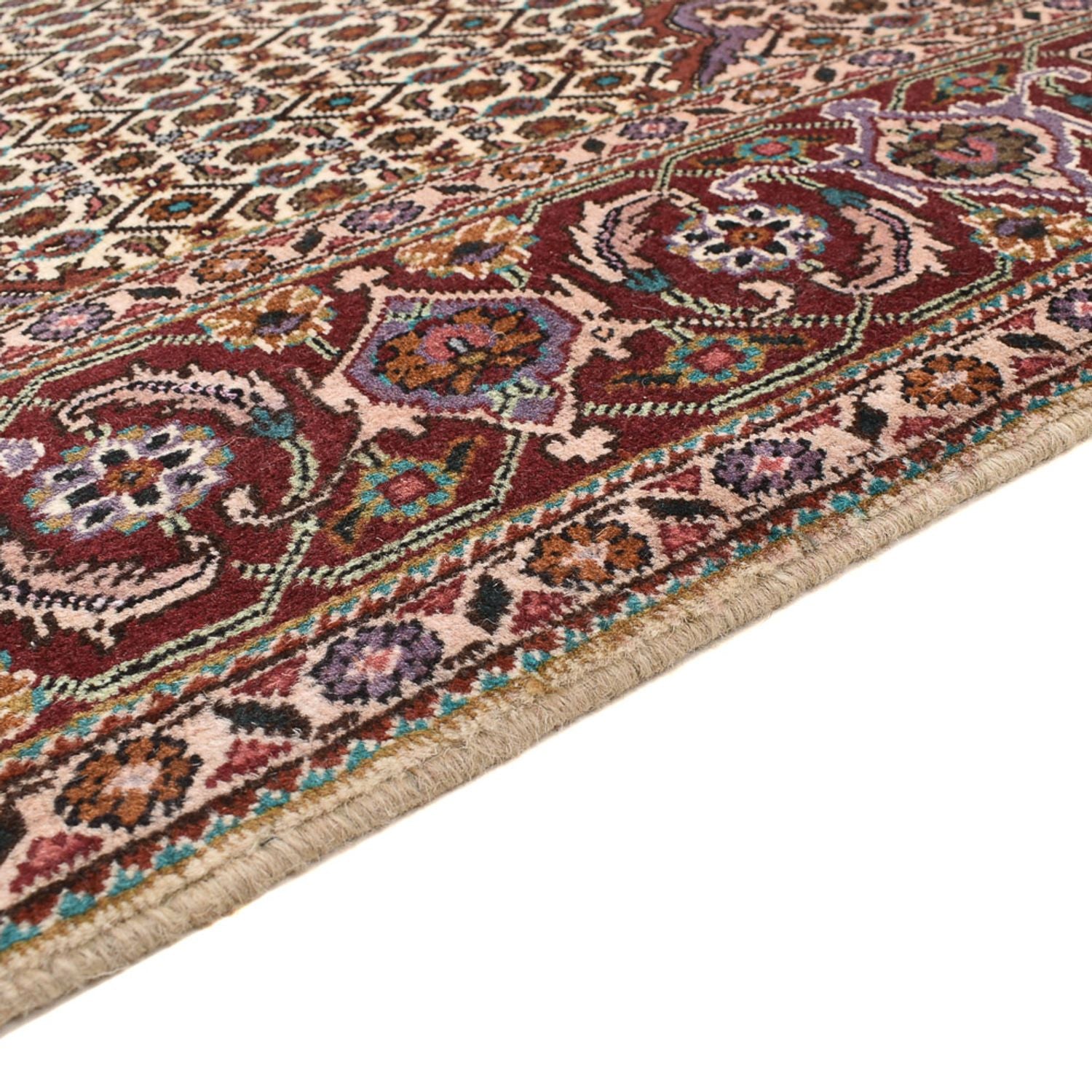 Perserteppich - Täbriz - Royal quadratisch  - 204 x 200 cm - braun