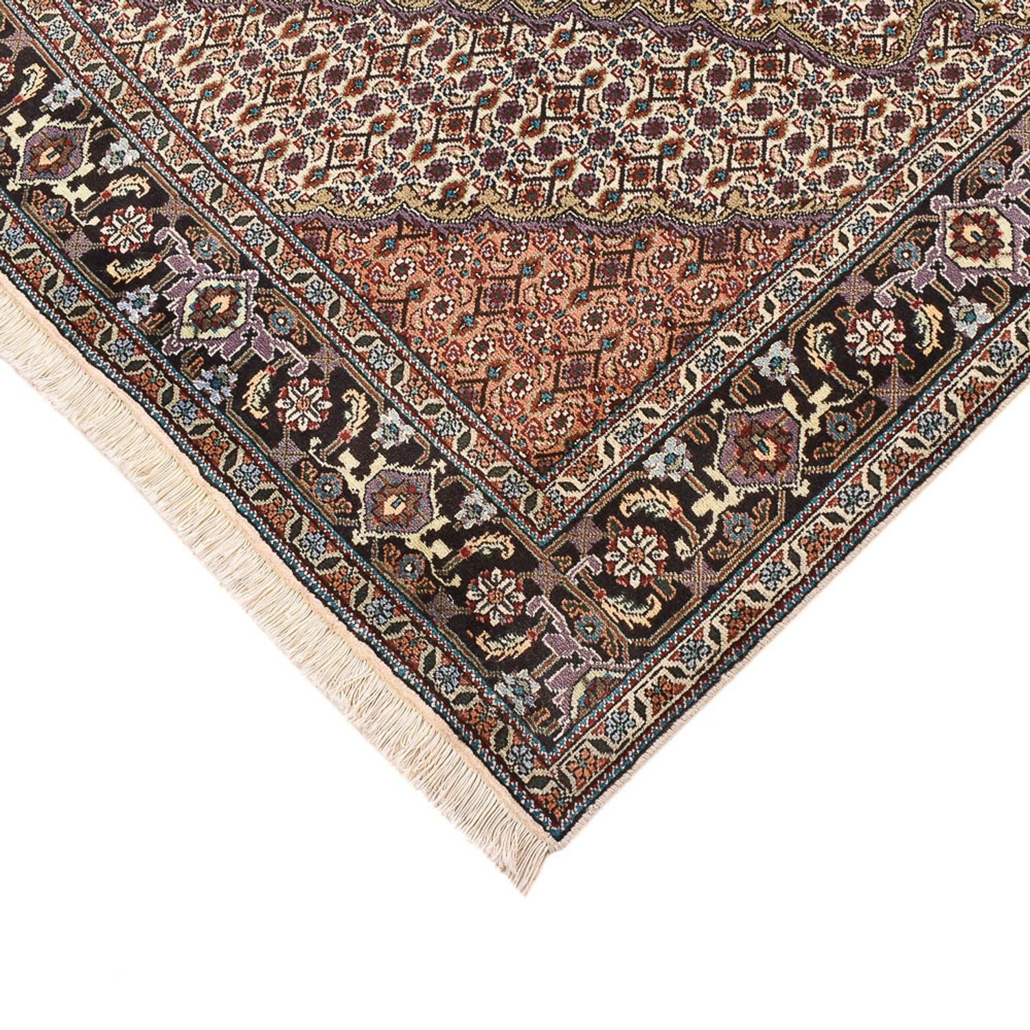 Perserteppich - Täbriz - Royal quadratisch  - 202 x 200 cm - sand