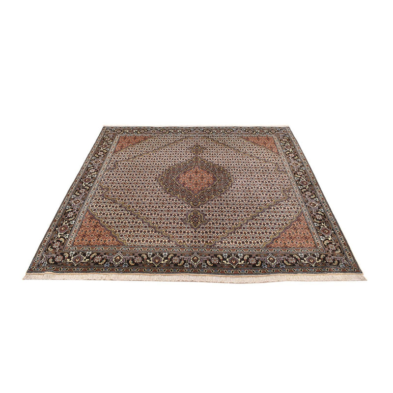 Perserteppich - Täbriz - Royal quadratisch  - 202 x 200 cm - sand