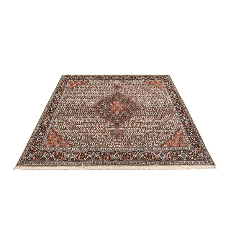 Perserteppich - Täbriz - Royal quadratisch  - 208 x 200 cm - sand