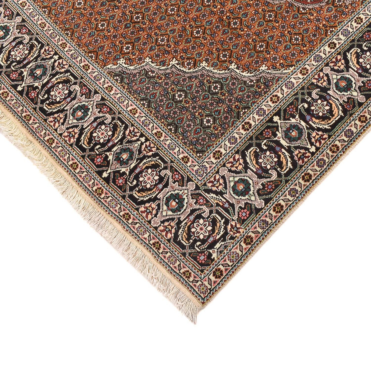 Perserteppich - Täbriz - Royal quadratisch  - 206 x 202 cm - hellbraun