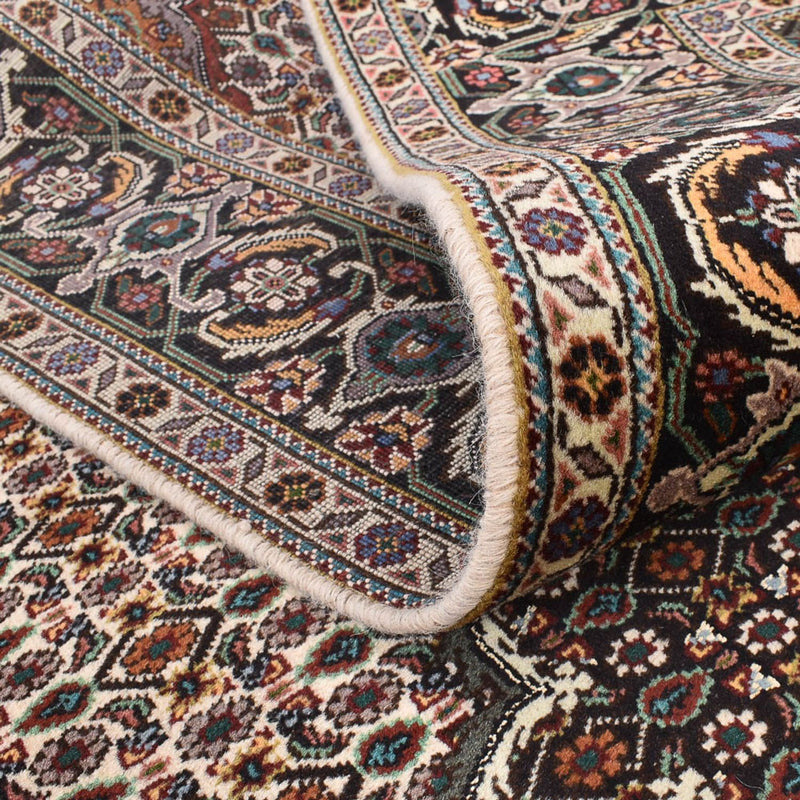 Perserteppich - Täbriz - Royal quadratisch  - 206 x 202 cm - hellbraun