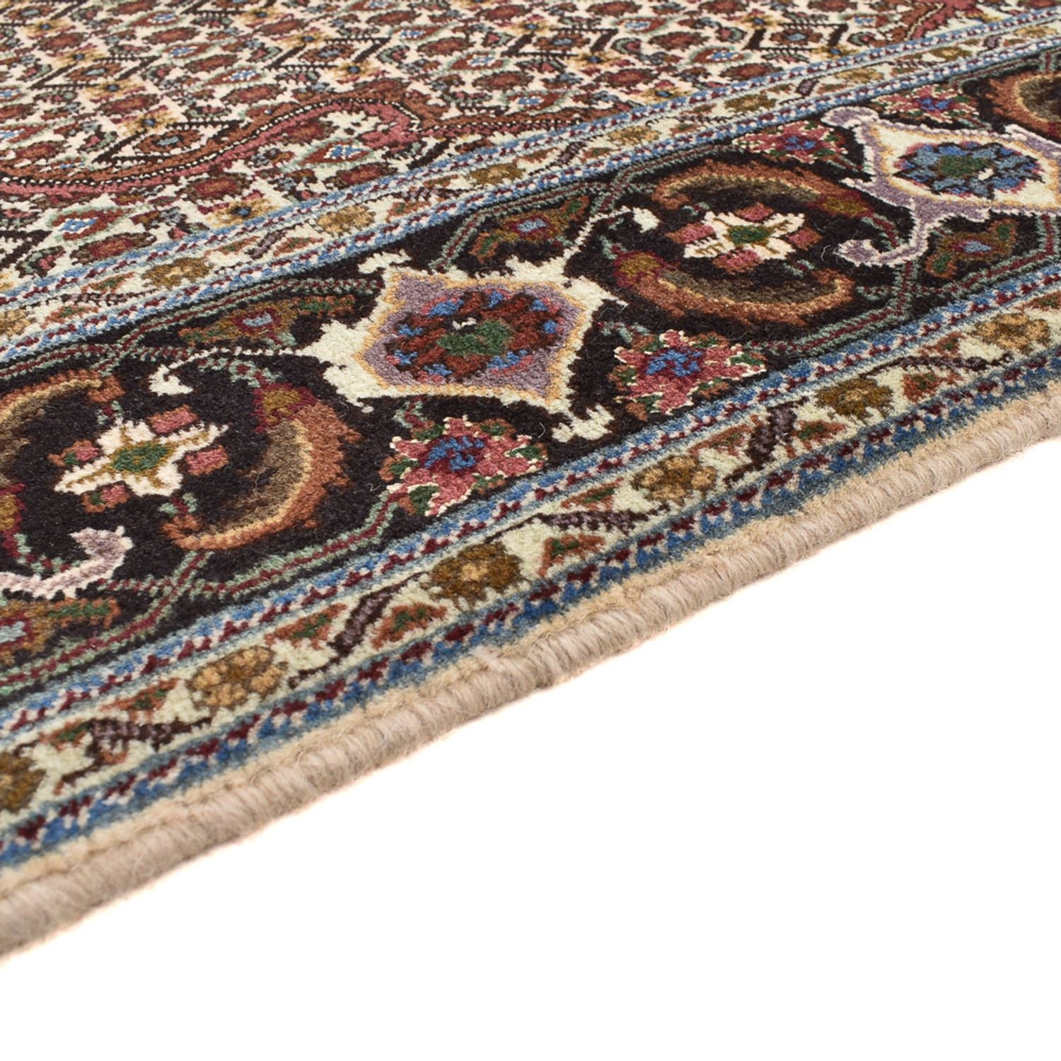 Perserteppich - Täbriz - Royal quadratisch  - 200 x 200 cm - braun