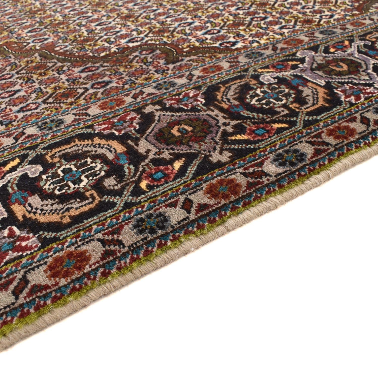 Perserteppich - Täbriz - Royal quadratisch  - 203 x 200 cm - braun