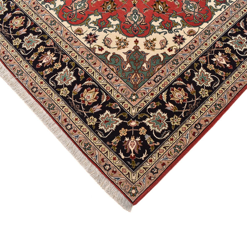 Perserteppich - Täbriz - Royal quadratisch  - 204 x 200 cm - rot
