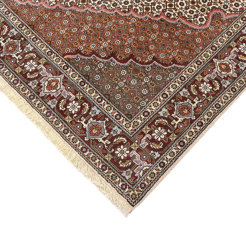 Perserteppich - Täbriz - Royal quadratisch  - 205 x 201 cm - hellbraun