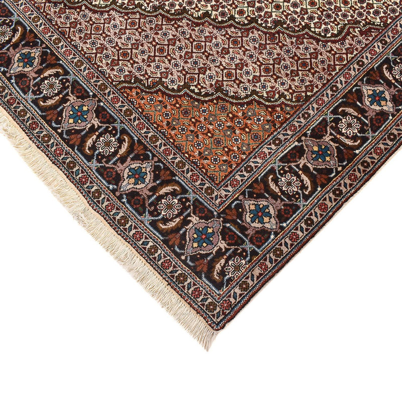 Perserteppich - Täbriz - Royal quadratisch  - 201 x 201 cm - hellbraun