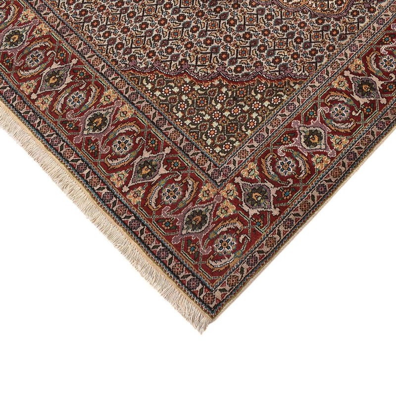 Perserteppich - Täbriz - Royal quadratisch  - 205 x 204 cm - hellbraun