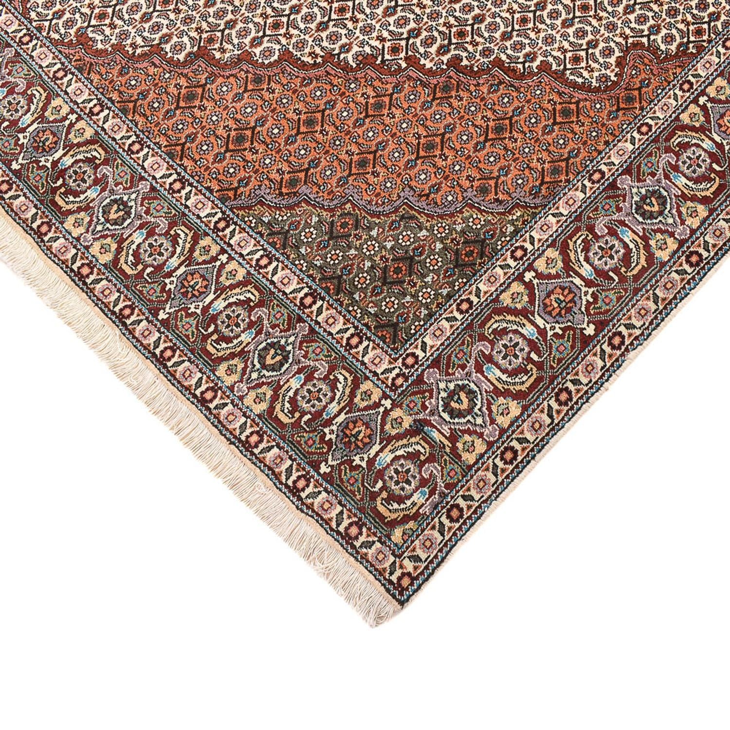 Perserteppich - Täbriz - Royal quadratisch  - 203 x 199 cm - mehrfarbig